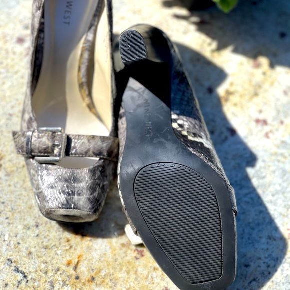 Faux Snake Skin Heels - Picture 7 of 7